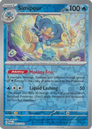 042/182 - Simipour - Uncommon Reverse Holo
