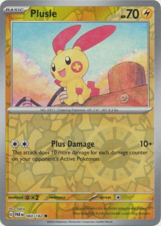 060/182 - Plusle - Common Reverse Holo