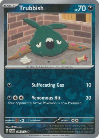 116/182 - Trubbish - Common Reverse Holo