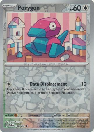 142/182 - Porygon - Common Reverse Holo