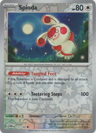151/182 - Spinda - Common Reverse Holo