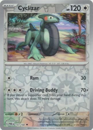 157/182 - Cyclizar - Uncommon Reverse Holo