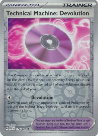 177/182 - Technical Machine: Devolution - Uncommon Reverse Holo