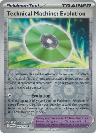 178/182 - Technical Machine: Evolution - Uncommon Reverse Holo