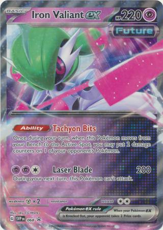 SVP068 - Iron Valiant ex - Oversized Promo (Pokemon)