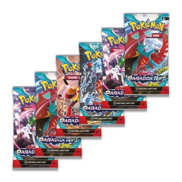Scarlet & Violet Paradox Rift Booster Bundle Box of 6 Packs Pokémon (español)