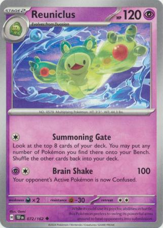 072/162 - Reuniclus - Uncommon