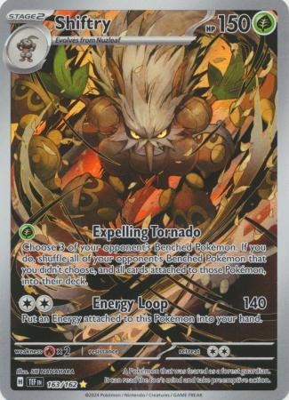 163/162 - Shiftry - Illustration Rare