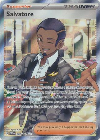 202/162 - Salvatore - Full Art Secret Rare