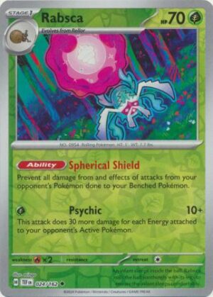 024/162 - Rabsca - Uncommon Reverse Holo