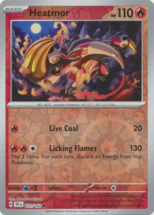 031/162 - Heatmor - Common Reverse Holo