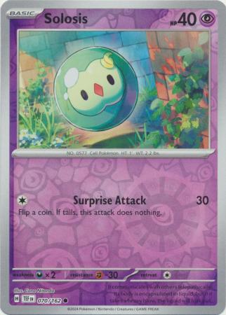 070/162 - Solosis - Common Reverse Holo