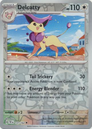 131/162 - Delcatty - Uncommon Reverse Holo