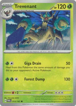 013/167 - Trevenant - Common