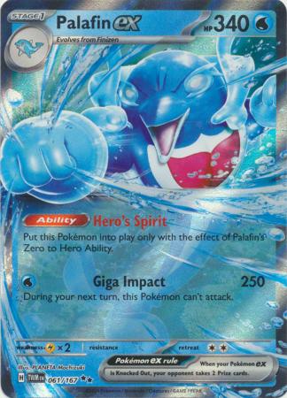 061/167 - Palafin ex - Ultra Rare