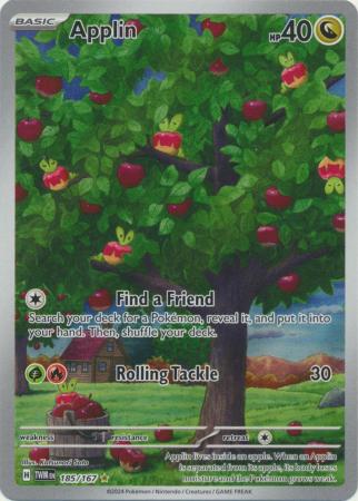 185/167 - Applin - Illustration Rare