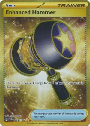 224/167 - Enhanced Hammer - Gold Secret Rare
