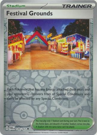 149/167 - Festival Grounds - Uncommon Reverse Holo