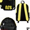 Mochila negra Pikachu letras en Japones