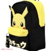 Mochila negra Pikachu letras en Japones