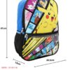 Mochila Pokémon Set x5 Mochila + cartuchera + merendero + botella + llavero