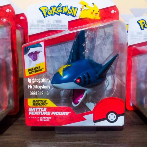 Pokémon Sharpedo Battle Feature Figure Jazwares