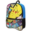 Mochila Pokémon Set x5 Mochila + cartuchera + merendero + botella + llavero