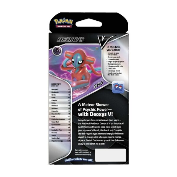 Mazo Deoxys V Battle Deck - ingles