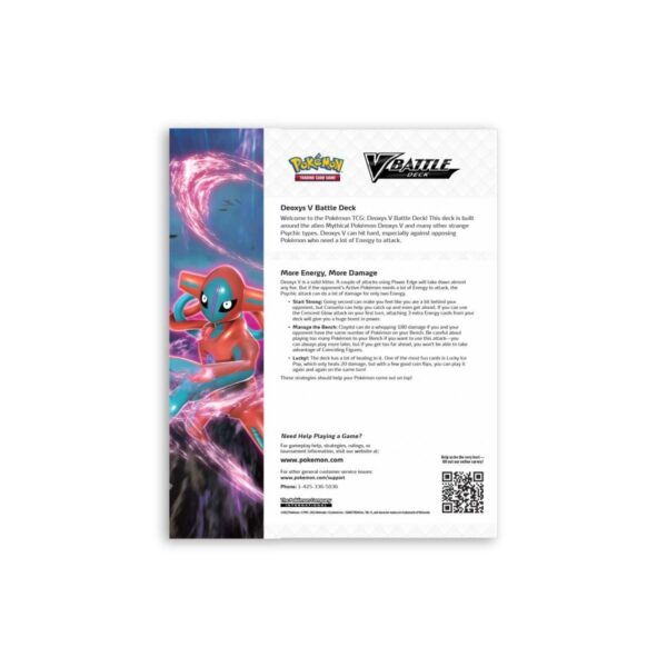 Mazo Deoxys V Battle Deck - ingles