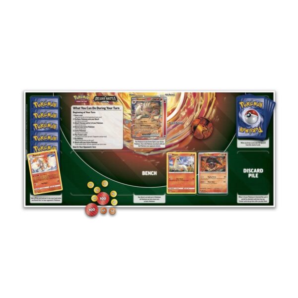 Mazo Ninetales ex Deluxe Battle Deck - ingles