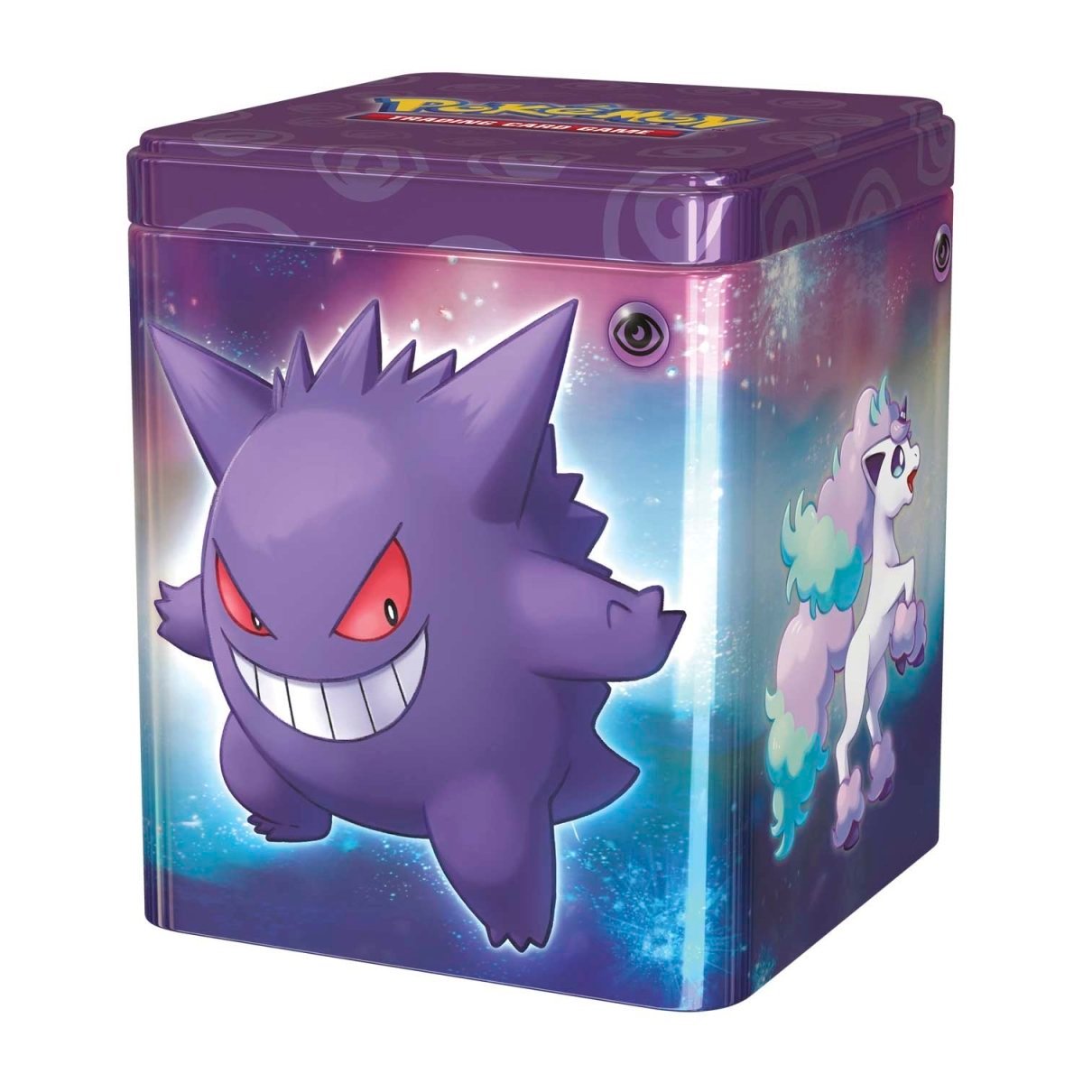 Pokémon Tin, Scatola da collezione impilabile in Metallo, originale