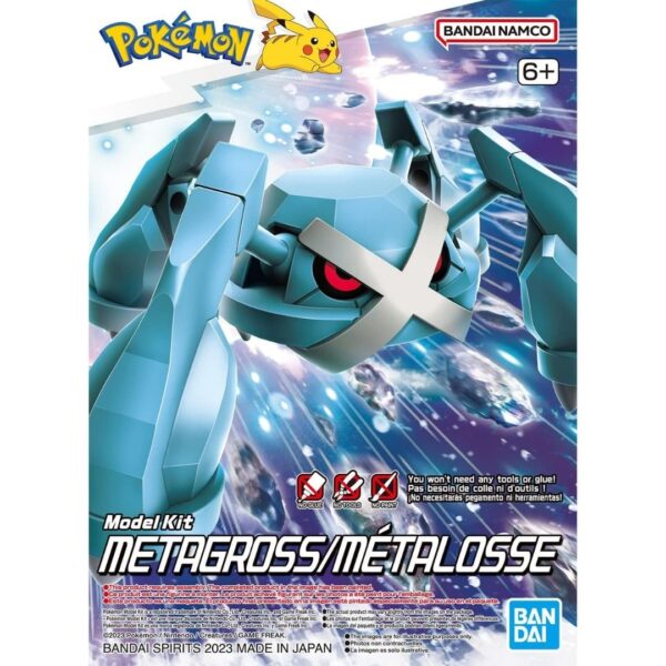 RESERVA Pokémon BANDAI Hobby Plastic Model Kit 53 Metagross Pokémon Spirits PLAMO