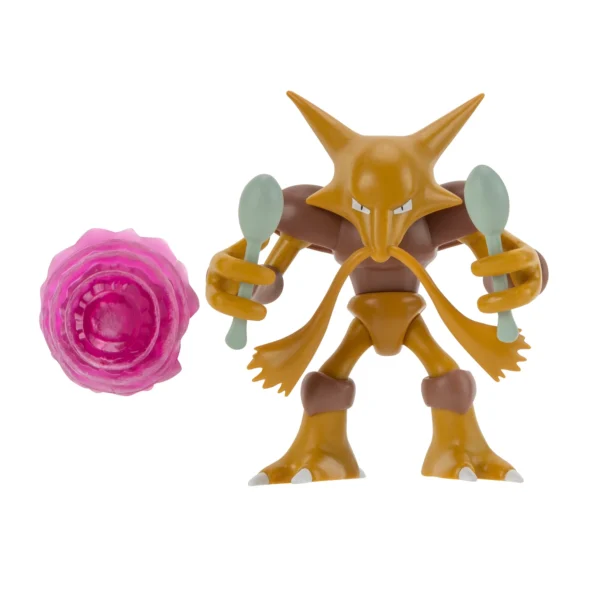 Pokemon Alakazam Battle Figure - Explosión Psíquica