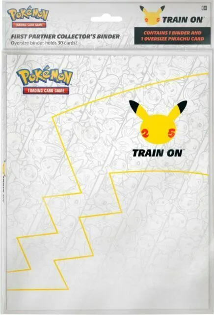 Album para cartas grandes - Pokemon 25th Anniversary First Partner Collector's
