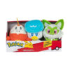 Peluche Pokémon Starters de Paldea Fuecoco, Quaxly y Sprigatito