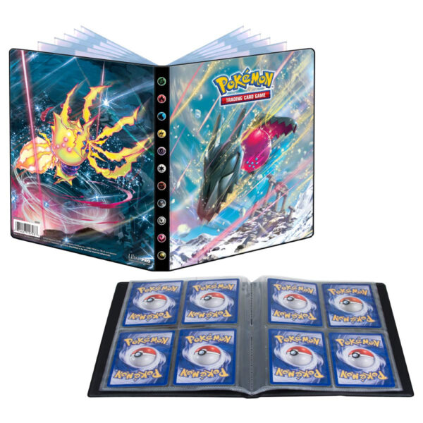 Album, 4 bolsillos, SWORD and SHIELD 12, tapa dura, almacena 80 cartas