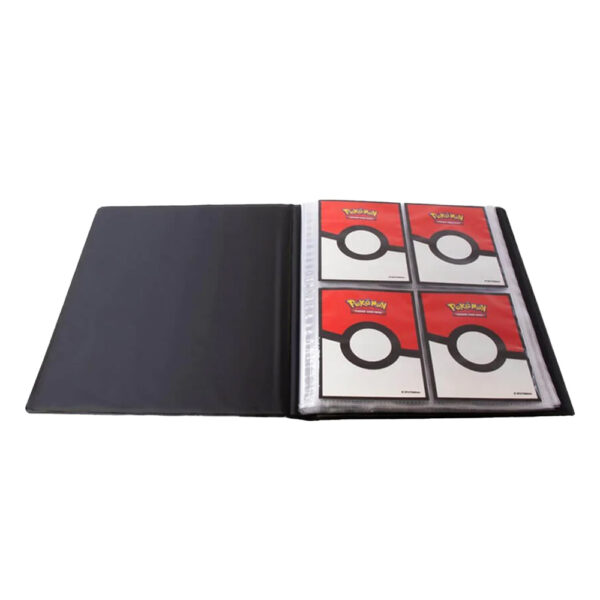 Album, 4 bolsillos, TRICK ROOM, tapa dura, almacena 80 cartas