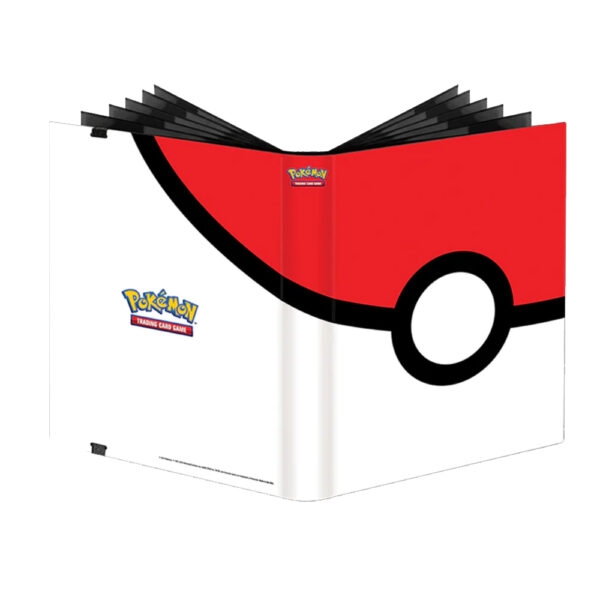 Album, 9 bolsillos, POKE BALL, tapa dura, almacena 180 cartas