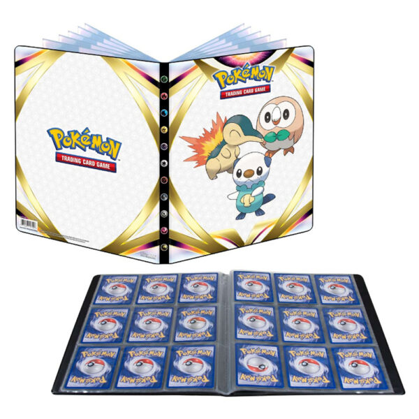 Album, 9 bolsillos, Starters, tapa dura, almacena 252 cartas