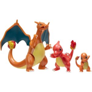 Pokémon Select Evolution Multi pack Battle Figures Charmander, Charmeleon y Charizard
