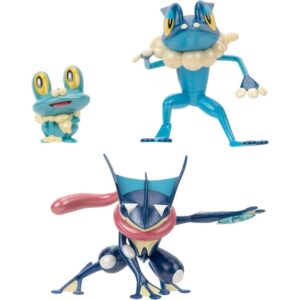 Pokemon Select Evolution Pack - Features Froakie, Frogadier and Greninja Battle Figures