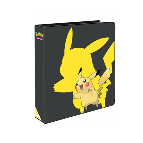 ALBUM Carpeta POKEMON PIKACHU, tapa dura, almacena hasta mas de 100 hojas