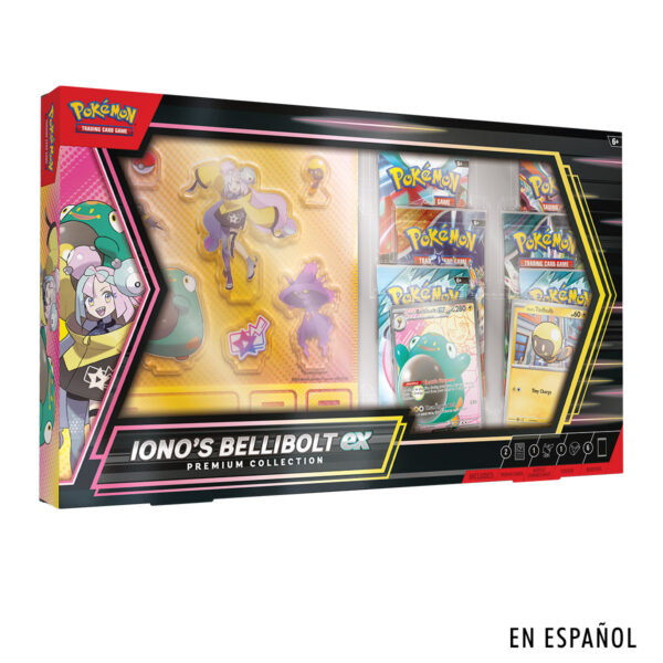 Pokémon TCG Iono's Bellibolt ex Premium Collection Box – Español