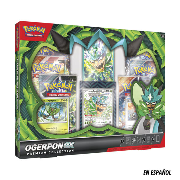Pokémon TCG Ogerpon ex Premium Collection Box – Español