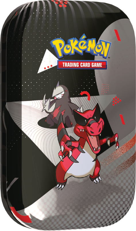 PRE-ORDEN Pokémon TCG Scarlet & Violet 10.5 - Black Bolt & White Flare - Mini Tin - Unova - Krookodile & Excadrill - ENGLISH