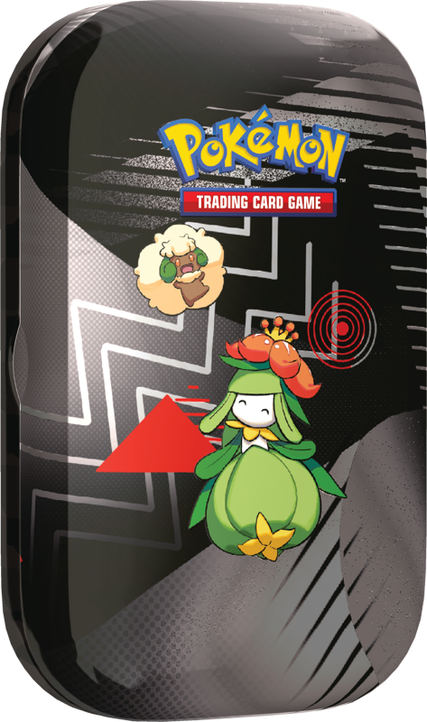 PRE-ORDEN Pokémon TCG Scarlet & Violet 10.5 - Black Bolt & White Flare - Mini Tin - Unova - Lilligant & Whimsicott - ENGLISH