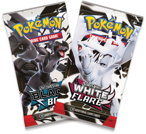 PRE-ORDEN Pokémon TCG Scarlet & Violet 10.5 - Black Bolt & White Flare - Mini Tin - Unova - Alomomola & Axew - ENGLISH