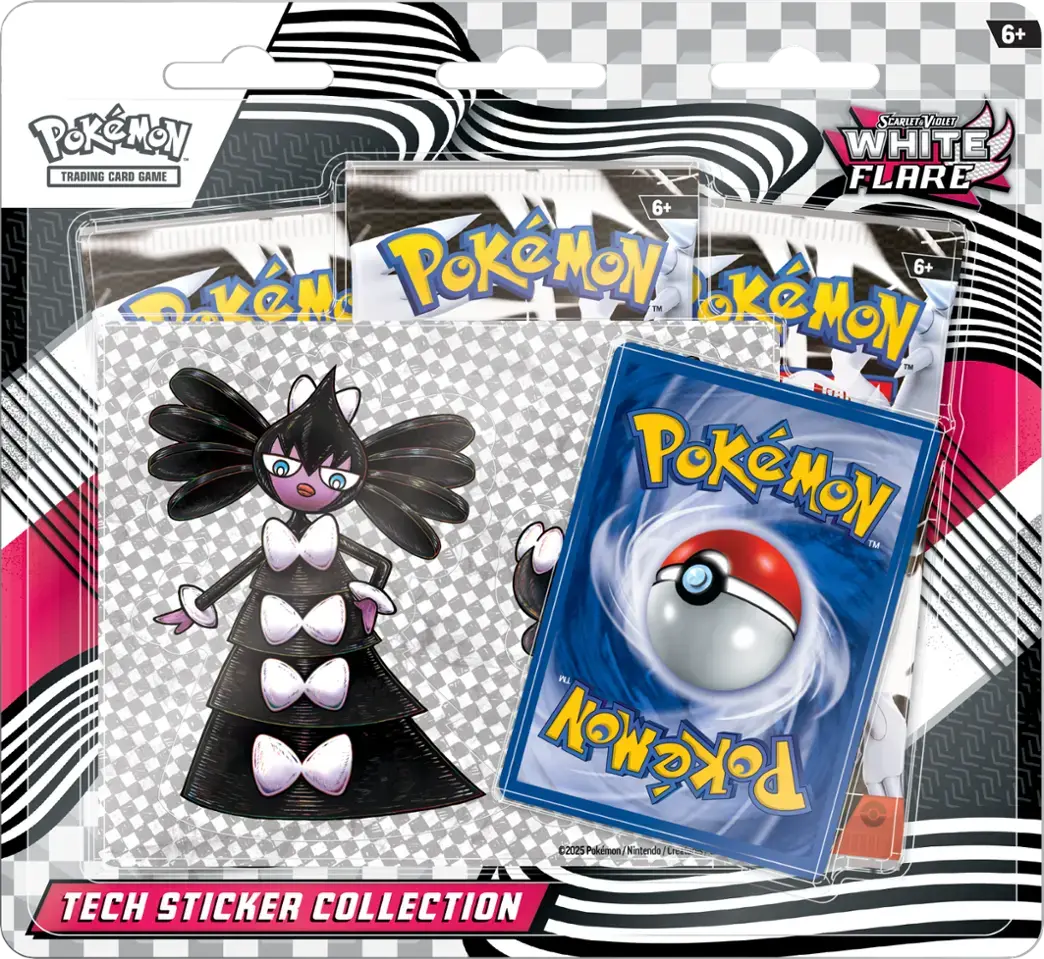 Pokémon TCG White Flare Tech Sticker Collection – Gothitelle Scarlet & Violet 10.5