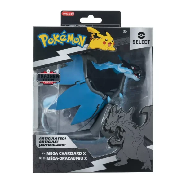 Pokémon Select Trainer series Mega-Charizard 6 Action Figure