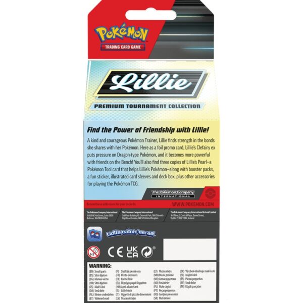 Pokemon TCG LILLIE Premium Tournament Collection - español